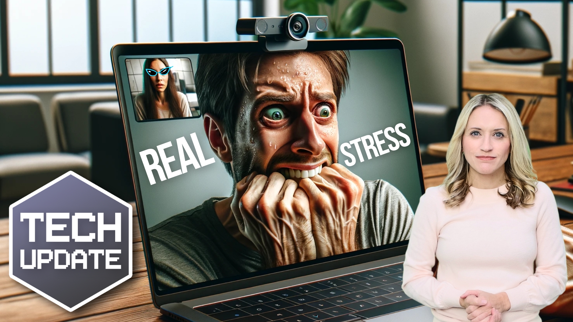 You’re not imagining it, video calls ARE stressful