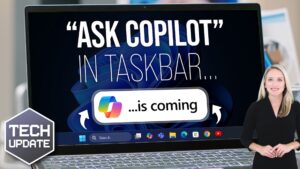 “Ask Copilot” is coming to your Taskbar (but only if you want it to)